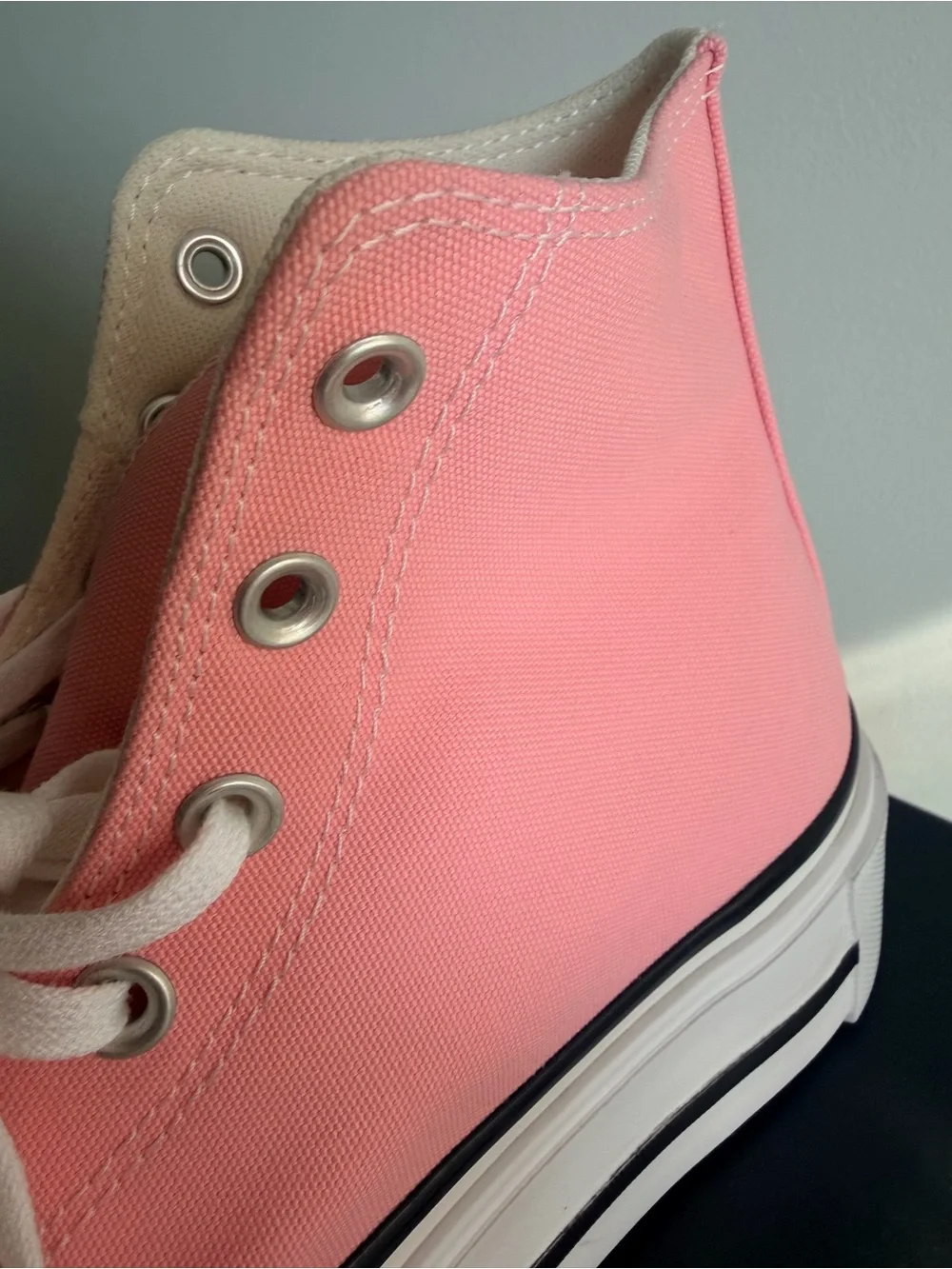 Converse Pink High-Top Platform Sneaker